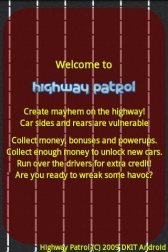 game pic for Highway Patrol - FREE
